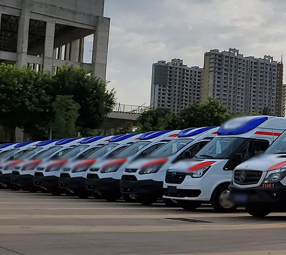 大余县服务车队展示