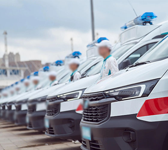 大余县服务车队展示